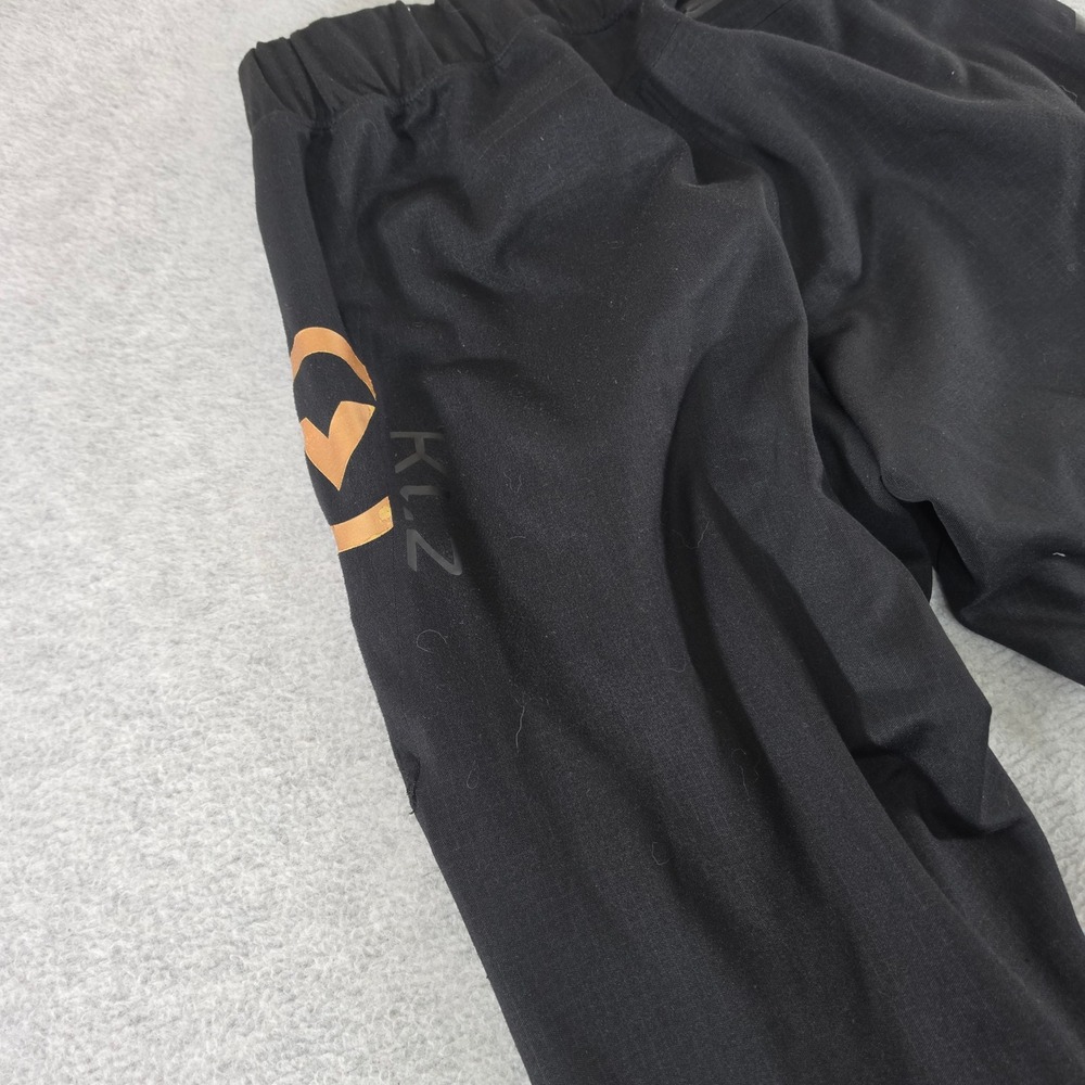 Virus Mens KL2 Active Joggers Black Gold Training Pants Small gym sweatpants - Picture 4 of 7